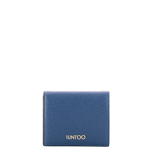 Iuntoo - Portafoglio due ante Piccolo Armonia Bluette 167063 | Italystation.com Shop Now at italystation.com