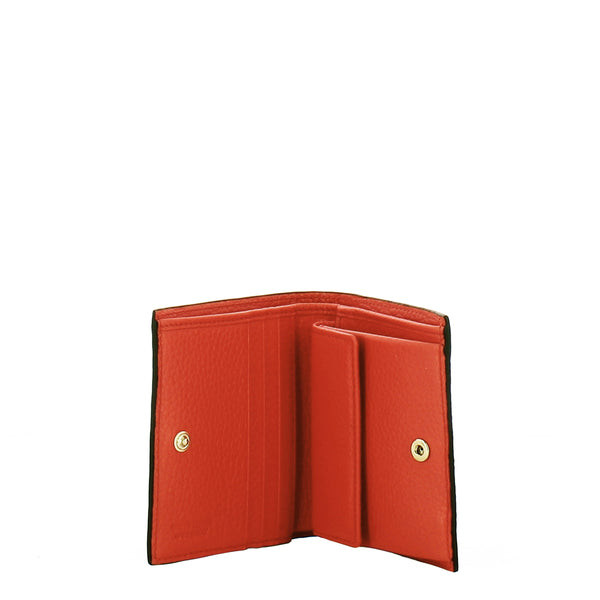 Iuntoo - Portafoglio due ante Piccolo Armonia Arancio 167063 | Italystation.com Shop Now at italystation.com