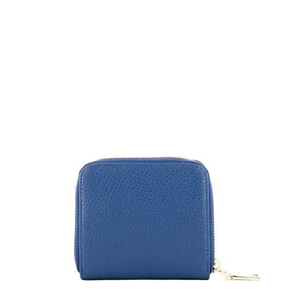Iuntoo - Portafoglio con zip Piccolo Armonia Bluette 167064 | Italystation.com Shop Now at italystation.com