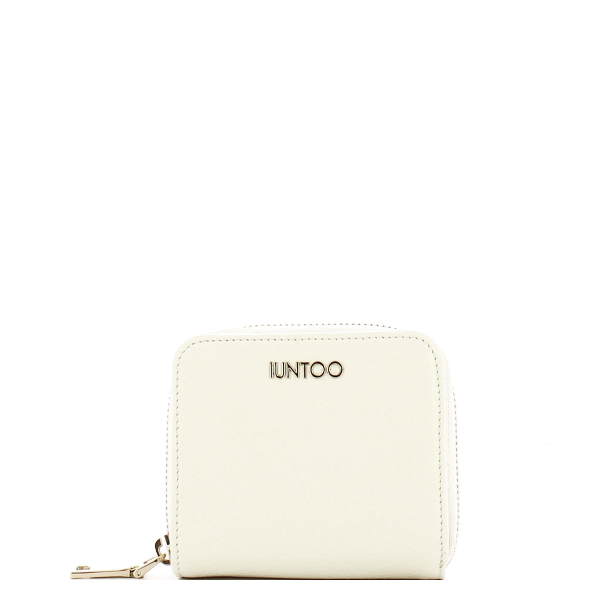 Iuntoo - Portafoglio con zip Piccolo Armonia Bianco 167064 | Italystation.com Shop Now at italystation.com