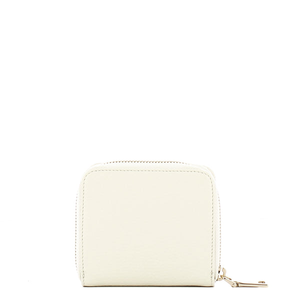Iuntoo - Portafoglio con zip Piccolo Armonia Bianco 167064 | Italystation.com Shop Now at italystation.com