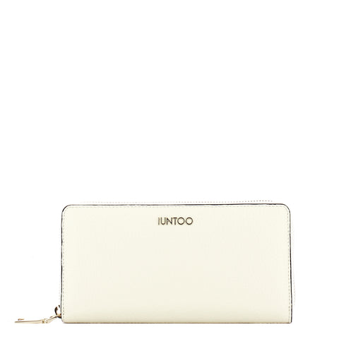 Iuntoo - Portafoglio con zip Grande Armonia Bianco 167065 B | Italystation.com Shop Now at italystation.com
