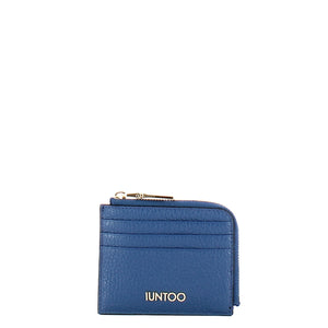 Iuntoo - Portafoglio Zip Credit Card Armonia Bluette 167066 | Italystation.com Shop Now at italystation.com
