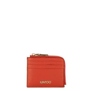 Iuntoo - Portafoglio Zip Credit Card Armonia Arancio 167066 | Italystation.com Shop Now at italystation.com