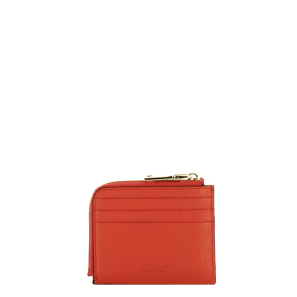 Iuntoo - Portafoglio Zip Credit Card Armonia Arancio 167066 | Italystation.com Shop Now at italystation.com