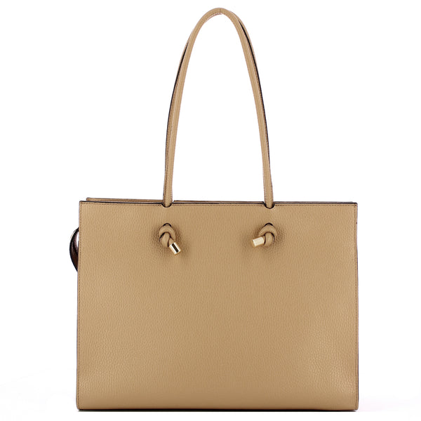 Iuntoo - Horizontal Shopper Armonia Cammello 168115 CAMMELL | Italystation.com Shop Now at italystation.com