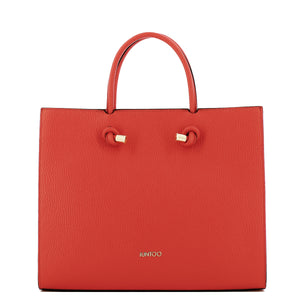 Iuntoo - Borsa a mano Grande Nodo Armonia Arancio 168116 AR | Italystation.com Shop Now at italystation.com