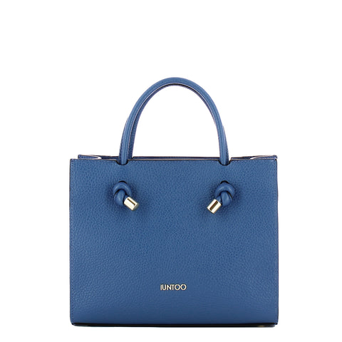 Iuntoo - Borsa a mano Piccola Nodo Armonia Bluette 168117 B | Italystation.com Shop Now at italystation.com