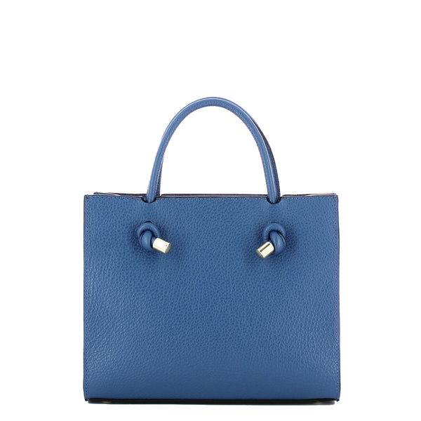 Iuntoo - Borsa a mano Piccola Nodo Armonia Bluette 168117 B | Italystation.com Shop Now at italystation.com