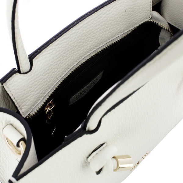 Iuntoo - Borsa a mano Piccola Nodo Armonia Bianco 168117 BI | Italystation.com Shop Now at italystation.com