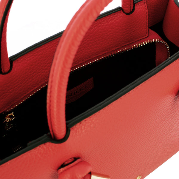 Iuntoo - Borsa a mano Piccola Nodo Armonia Arancio 168117 A | Italystation.com Shop Now at italystation.com