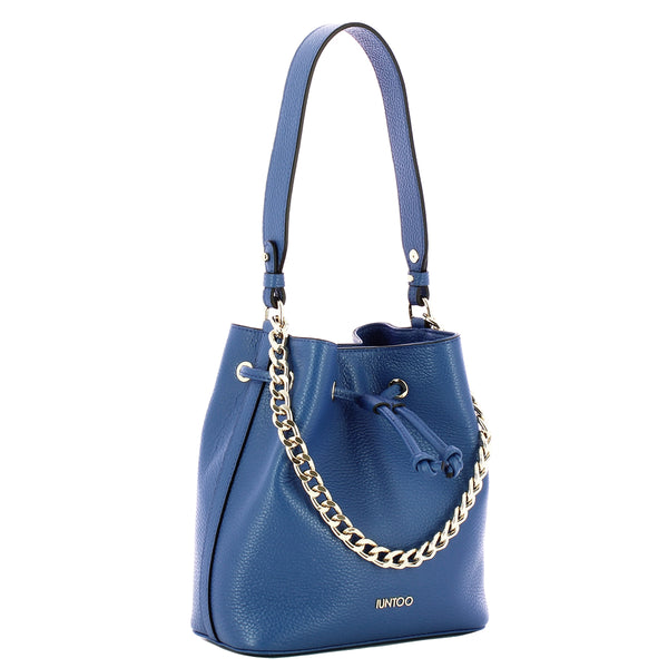 Iuntoo - Bucket Bag Eleganza Bluette 168119 BLUETTE | Italystation.com Shop Now at italystation.com