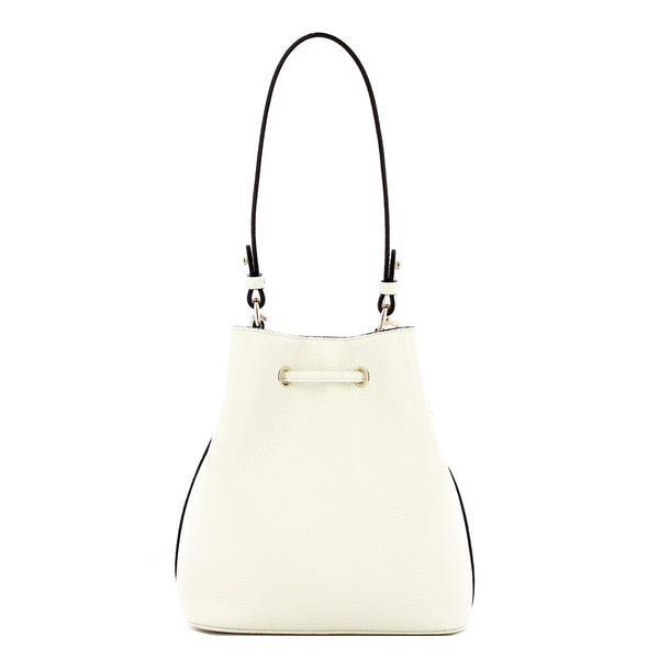 Iuntoo - Bucket Bag Eleganza Bianco 168119 BIANCO | Italystation.com Shop Now at italystation.com