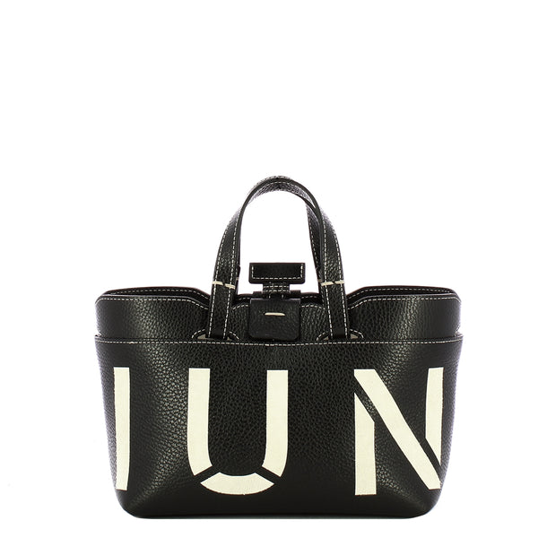 Iuntoo - Shopping Sibilla Mini Logo Nero+Panna 181104 NERO/ | Italystation.com Shop Now at italystation.com