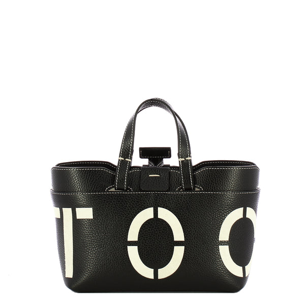 Iuntoo - Shopping Sibilla Mini Logo Nero+Panna 181104 NERO/ | Italystation.com Shop Now at italystation.com