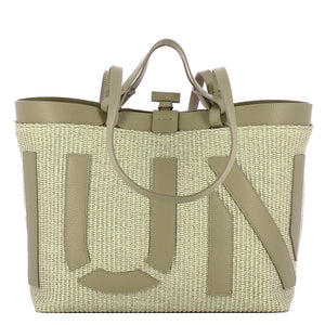 Iuntoo - Shopping Sibilla Media Logo Raffia Cappuccino+Cappucci | Italystation.com Shop Now at italystation.com