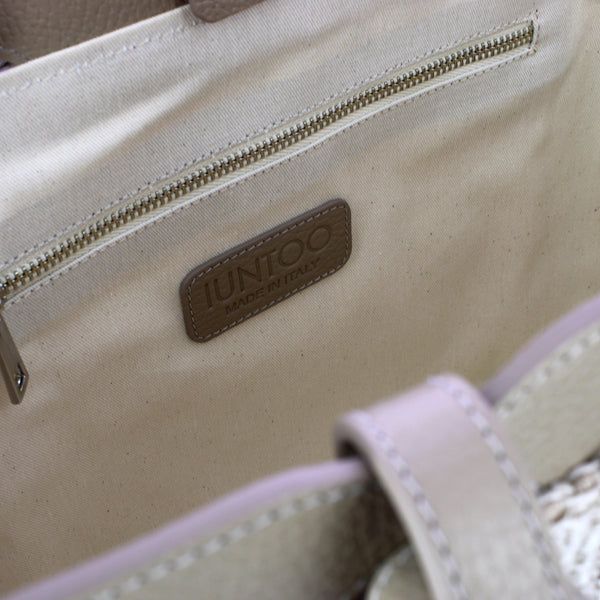 Iuntoo - Shopping Sibilla Media Logo Raffia Cappuccino+Cappucci | Italystation.com Shop Now at italystation.com