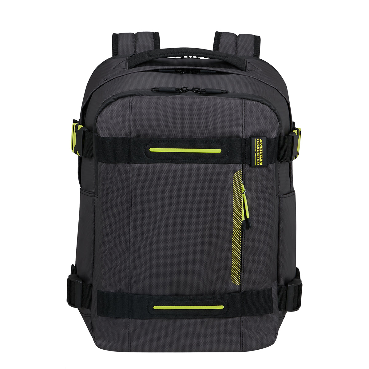 American Tourister - Urban Track 15.6'' Black Lime Laptop Backpack - MD1212 - BLACK/LIME