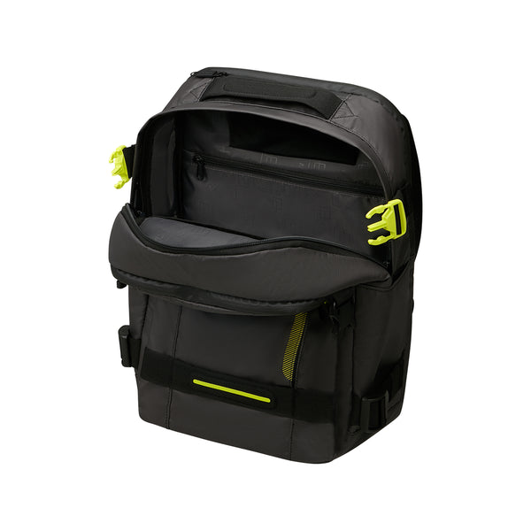 American Tourister - Urban Track 15.6'' Black Lime Laptop Backpack - MD1212 - BLACK/LIME