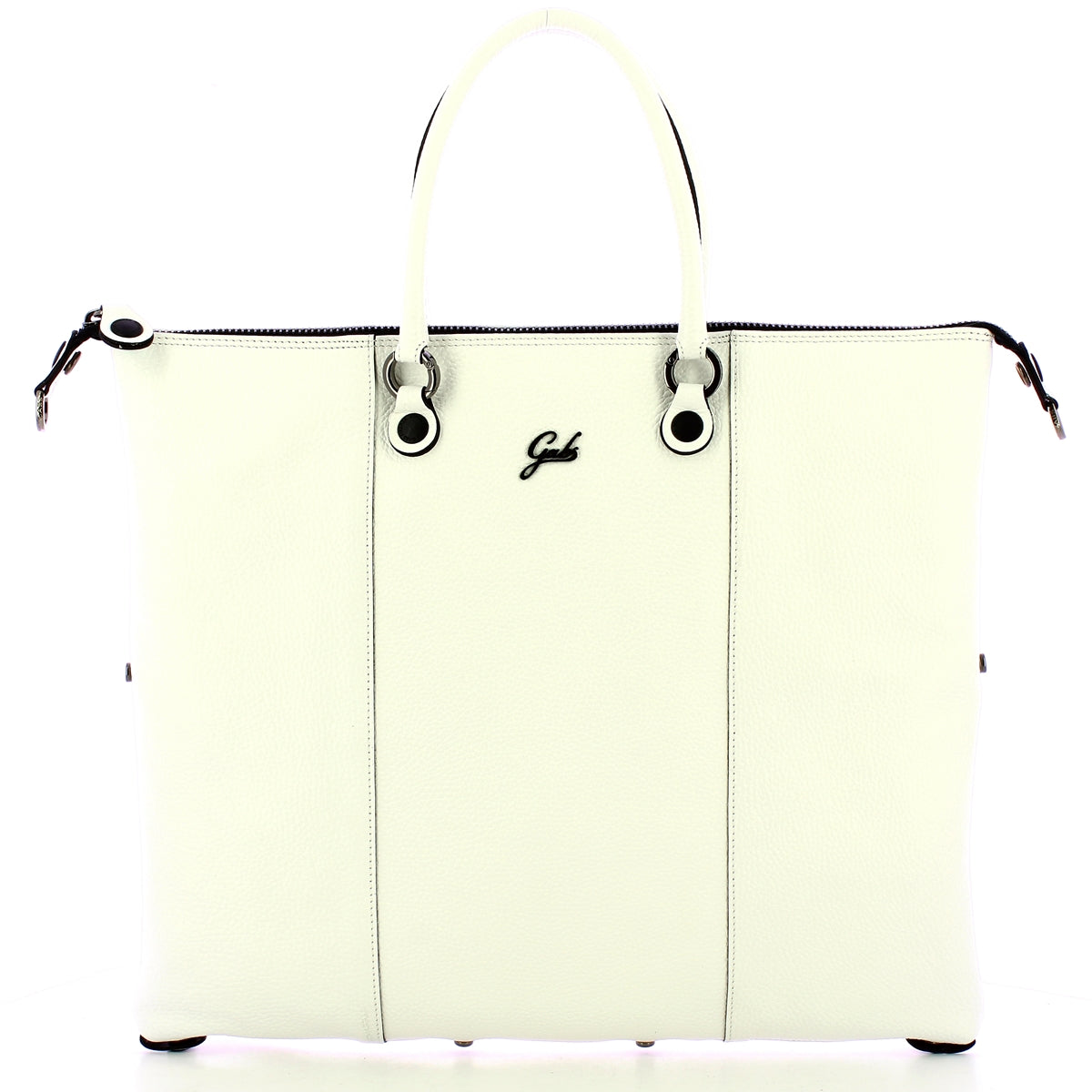 Gabs - Borsa G3 Plus L Bull Black White G000033T3X2428 WHITE | Italystation.com Shop Now at italystation.com