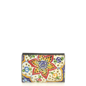 Gabs - Portafoglio Gmoney14 Trip Bull Black Ceramica Fiori G000 | Italystation.com Shop Now at italystation.com