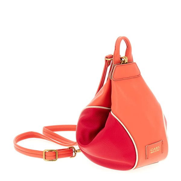 Gabs - Zaino Narcisa S Fuoco Sunset Ecru G011440T1X2805 FUOCO | Italystation.com Shop Now at italystation.com