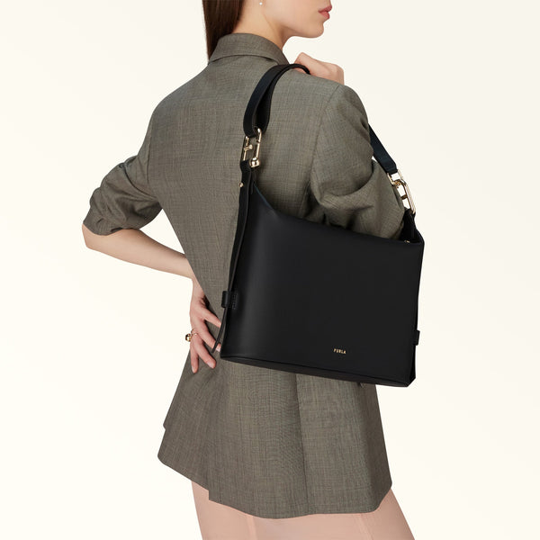 Furla - Borsa a spalla Nuvola M Nero - WB01656BX2045 - NERO