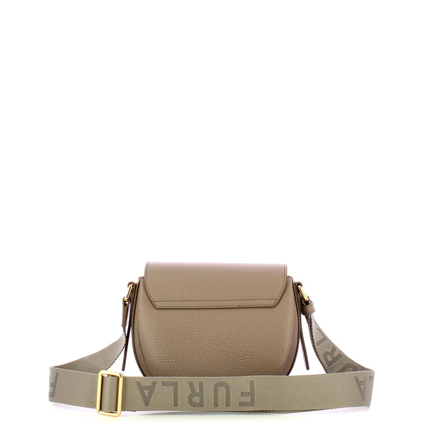Furla - Lotus Stucco Gray Toni Stucco Gray Mini Flap Purse - WB01491BX0356 - STUCCO/GRAY+TONI/STUCCO/GRAY