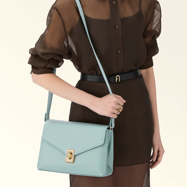 Furla - Meridiana M Acquamarina Crossbody Bag - WB01448BX3227 - ACQUAMARINA
