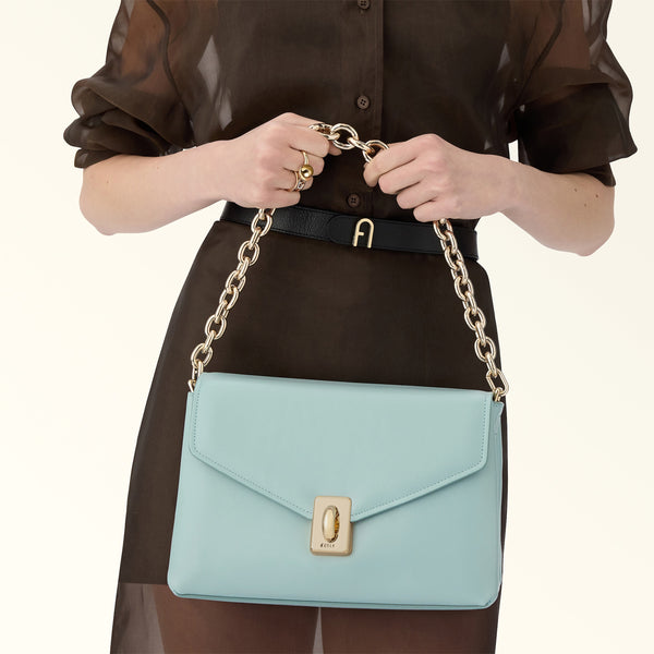 Furla - Meridiana M Acquamarina Crossbody Bag - WB01448BX3227 - ACQUAMARINA