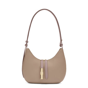 Furla - Goccia S Stucco Gray Mauve Shoulder Bag - WB01500BX3353 - STUCCO/GRAY+MAUVE