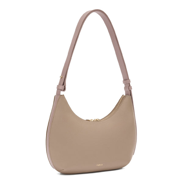 Furla - Goccia S Stucco Gray Mauve Shoulder Bag - WB01500BX3353 - STUCCO/GRAY+MAUVE