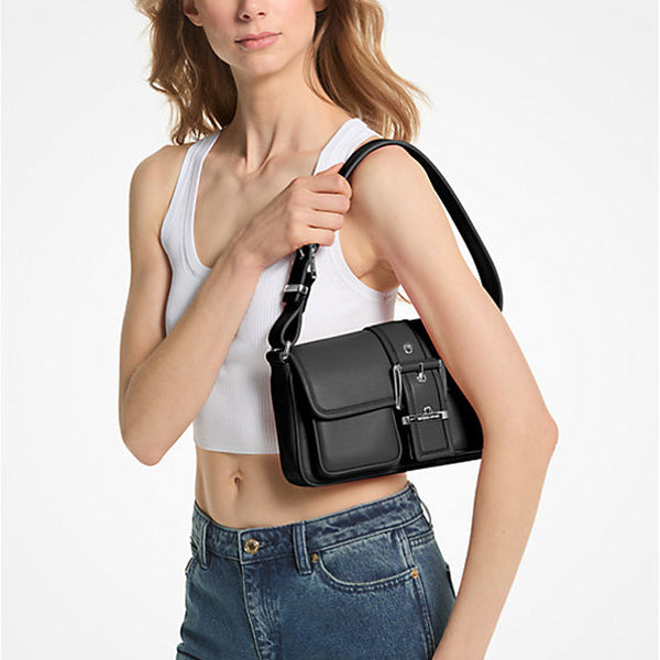 Michael Kors - Colby medium Black Shoulder Bag - 30S4SBAL2L - BLACK