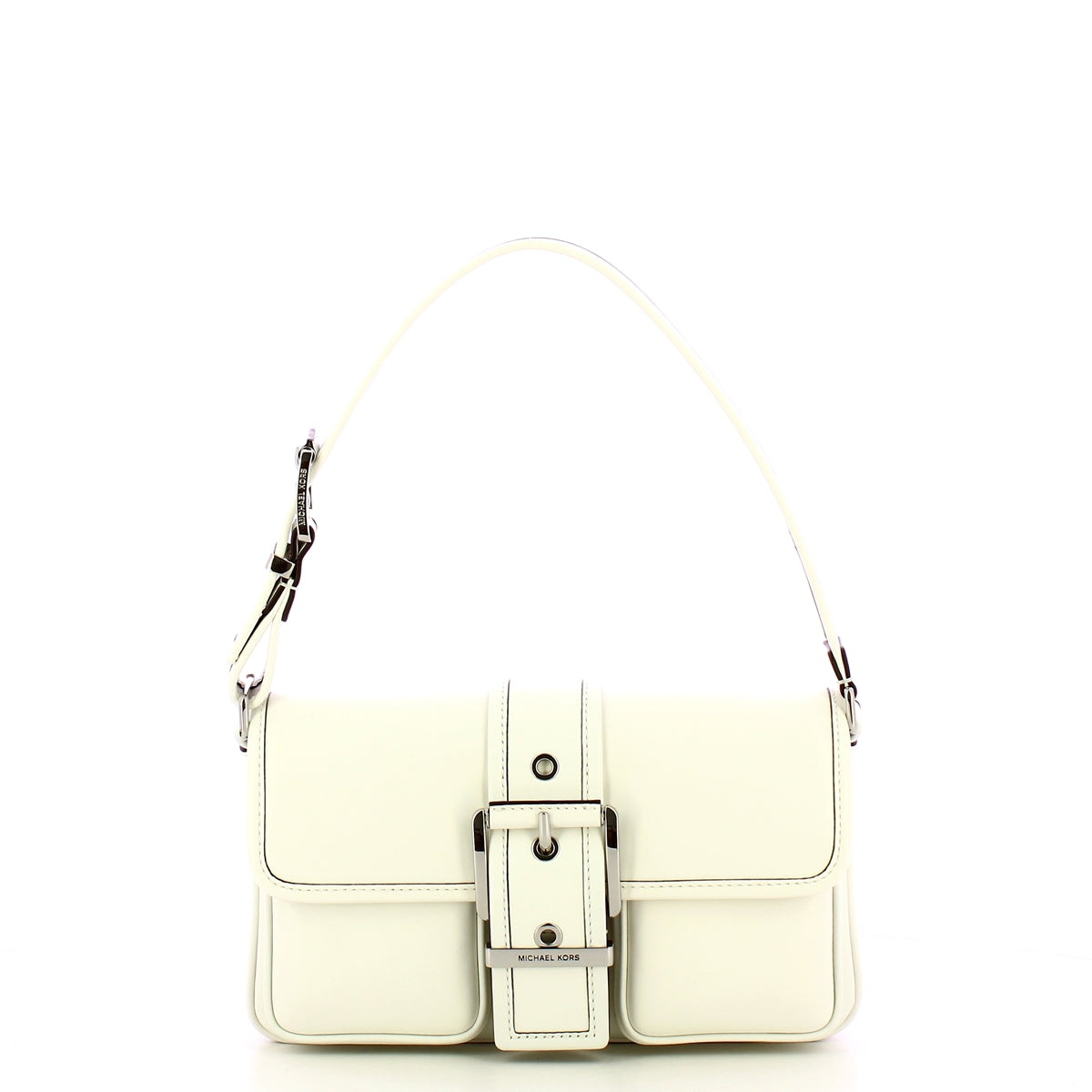 Michael Kors - Colby medium Optic White Shoulder Bag - 30S4SBAL2L - OPTIC/WHITE