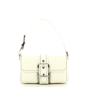 Michael Kors - Colby medium Optic White Shoulder Bag - 30S4SBAL2L - OPTIC/WHITE