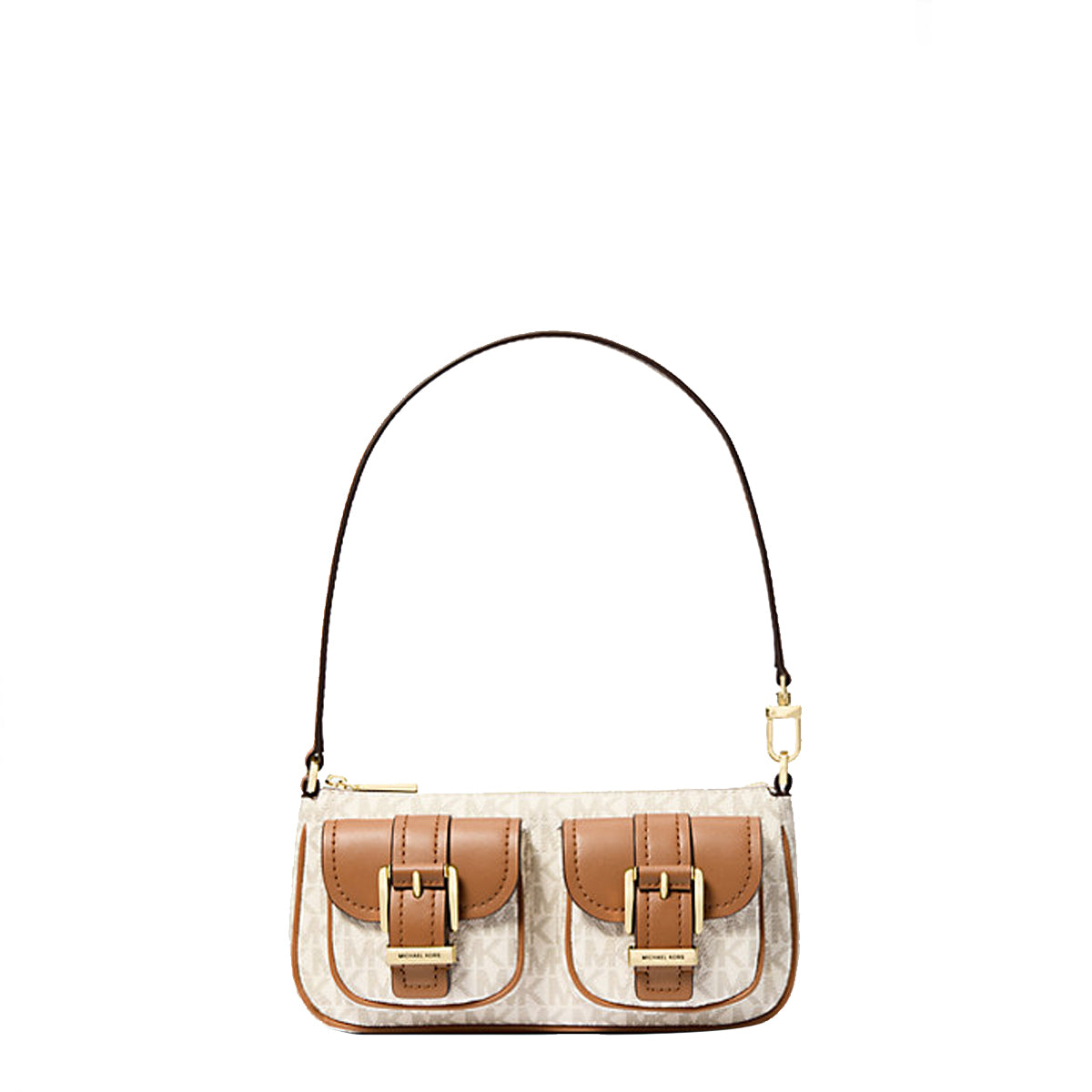 Michael Kors - Zoey Vanilla/Acrn Small Handbag - 32S5GZCU1B - VANILLA/ACRN