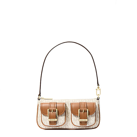 Michael Kors - Zoey Vanilla/Acrn Small Handbag - 32S5GZCU1B - VANILLA/ACRN