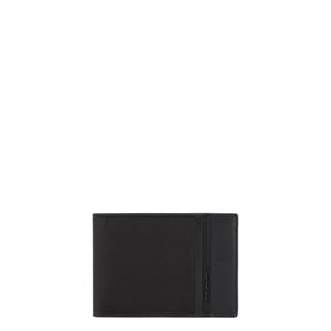 Piquadro - Woody Nero Wallet with coin pouch and RFID - PU1392S117R - NERO