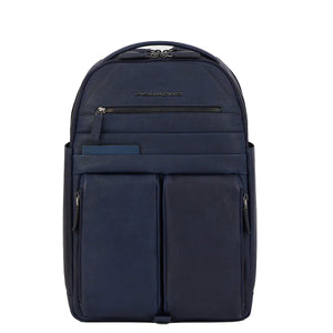 Piquadro - Paavo 15.6 Blu Laptop Backpack - CA6030S122 - BLU