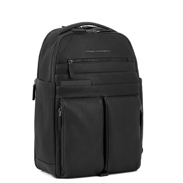 Piquadro - Paavo 15.6 Nero Laptop Backpack - CA6030S122 - NERO