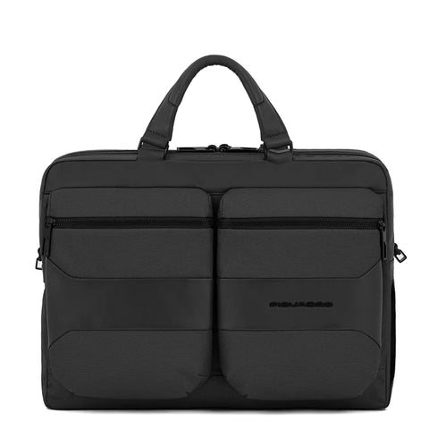 Piquadro - Gio 12.9" Nero Laptop Briefcase - CA6017S124 - NERO