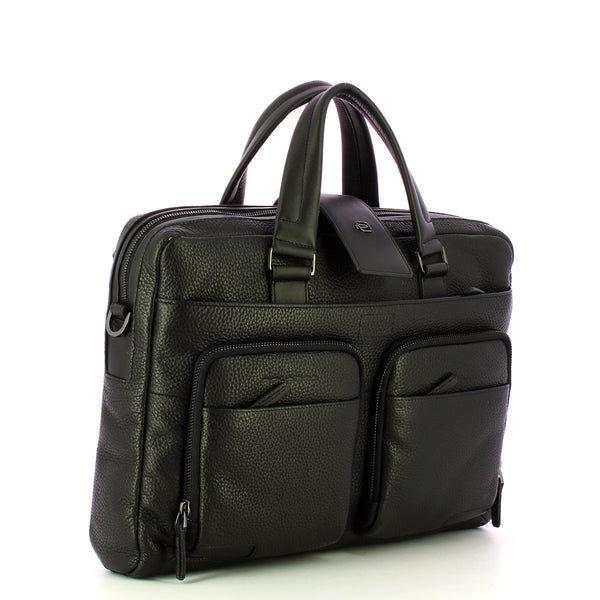 Piquadro - Ili 15.0 Nero2 Laptop Briefcase - OUTCA2849S86 - NERO2