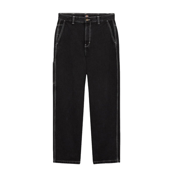 Dickies - Madison Baggy Fit Denim Black Wash Jeans - DK0A4YEC - BLACK/WASH