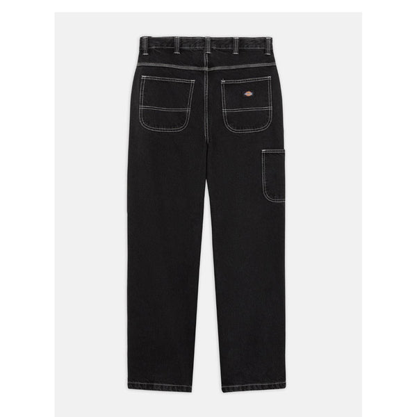 Dickies - Madison Baggy Fit Denim Black Wash Jeans - DK0A4YEC - BLACK/WASH
