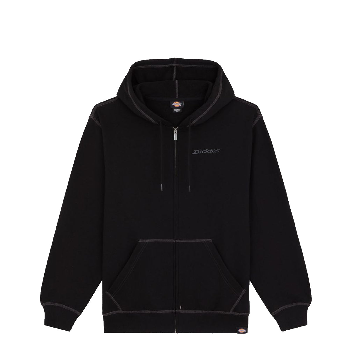 Dickies - Roy FZ Black Hoodie - DK0A4Z6X - BLACK