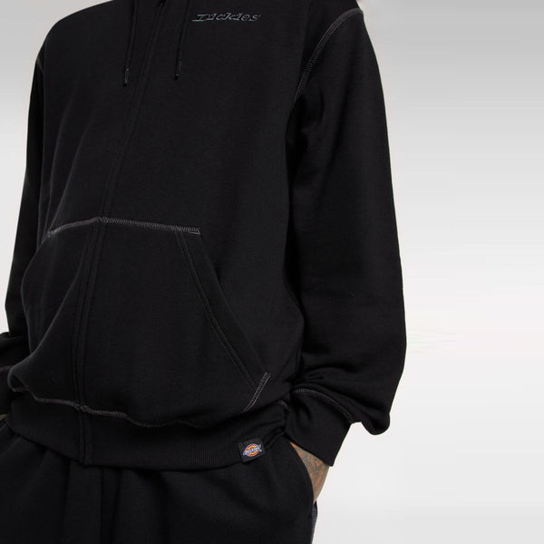Dickies - Roy FZ Black Hoodie - DK0A4Z6X - BLACK