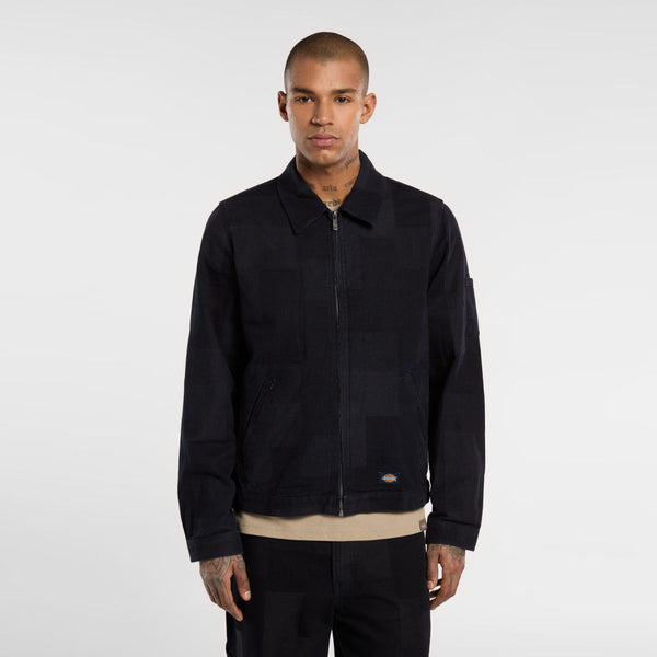 Dickies - Eisenhower Jacquard Rinsed Jacket - DK0A4Z75 - RINSED
