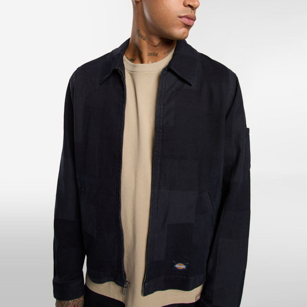 Dickies - Eisenhower Jacquard Rinsed Jacket - DK0A4Z75 - RINSED