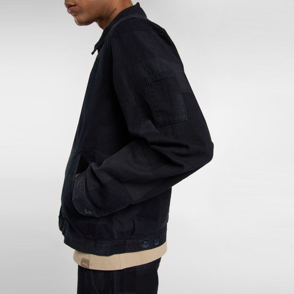 Dickies - Eisenhower Jacquard Rinsed Jacket - DK0A4Z75 - RINSED