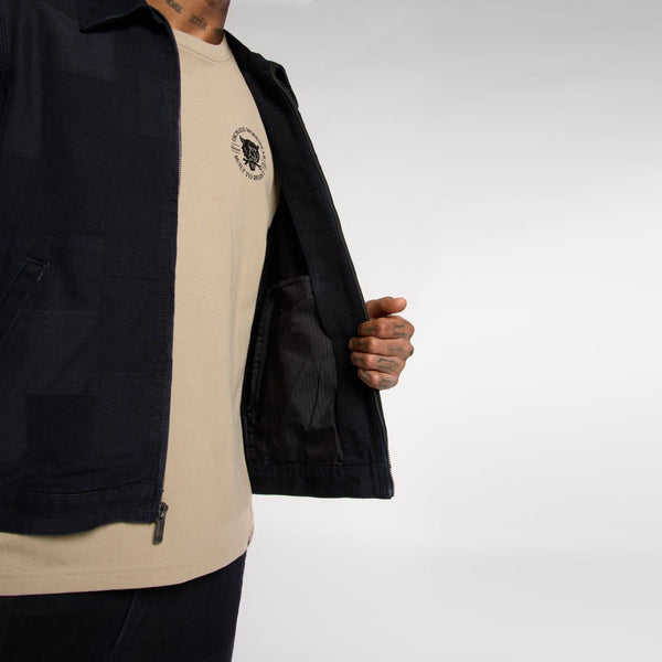 Dickies - Eisenhower Jacquard Rinsed Jacket - DK0A4Z75 - RINSED